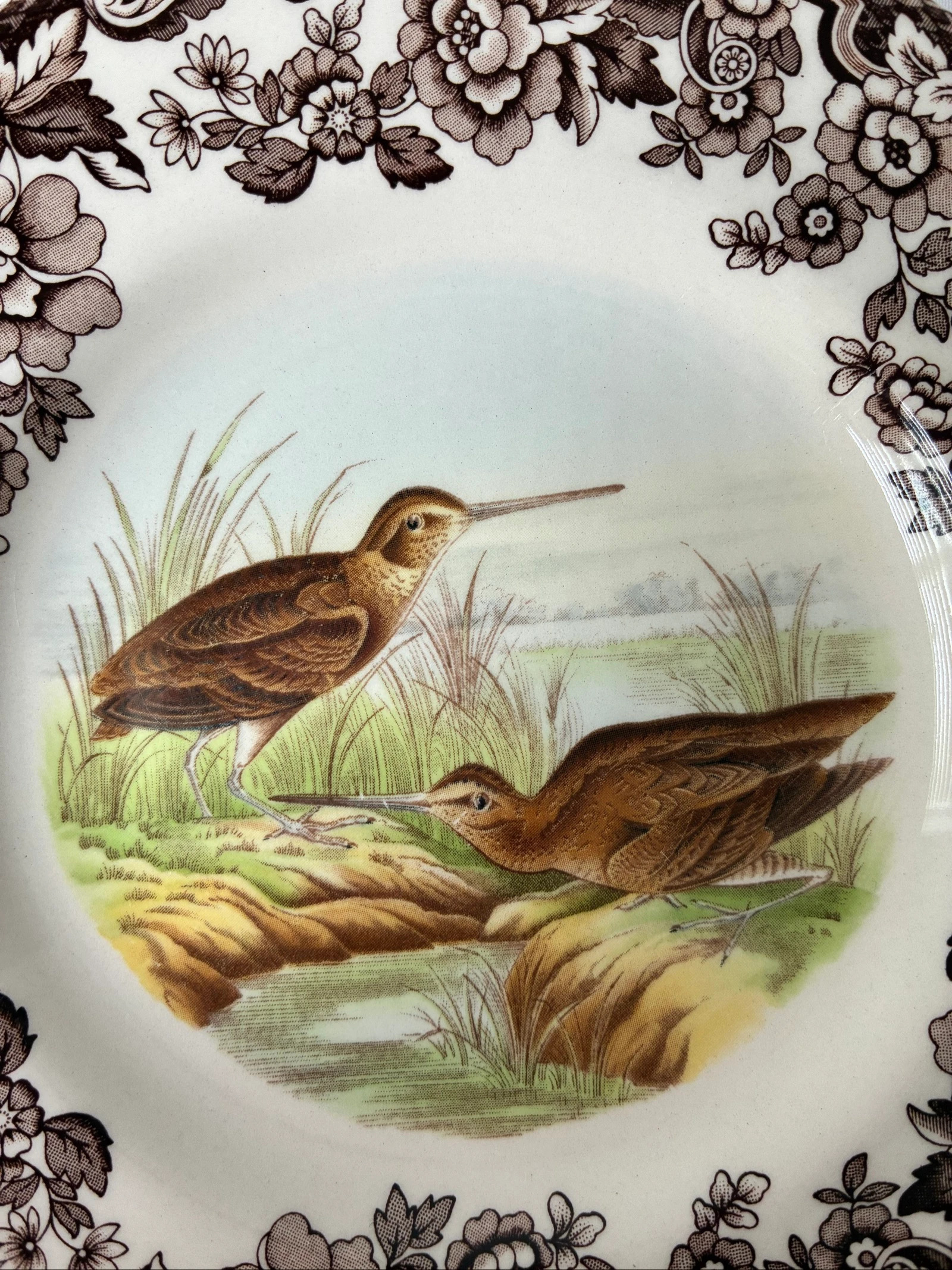Spode Woodland 'Snipe' dessert plates (set of 3) – photo 7